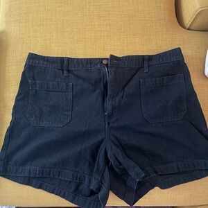 Universal Thread Black Jean Shorts